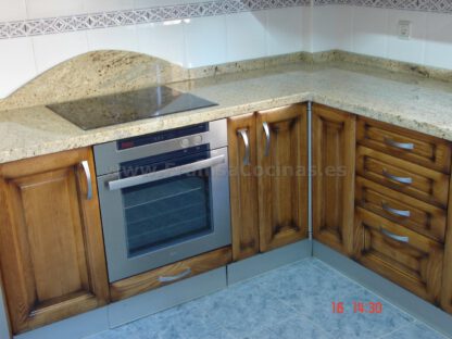 Muebles de cocina madera de fresno - Imagen 12