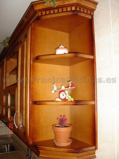 Muebles de cocina de madera fresno - Imagen 10