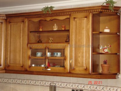 Muebles de cocina de madera fresno - Imagen 11