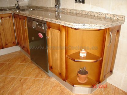 Muebles de cocina de madera fresno - Imagen 13