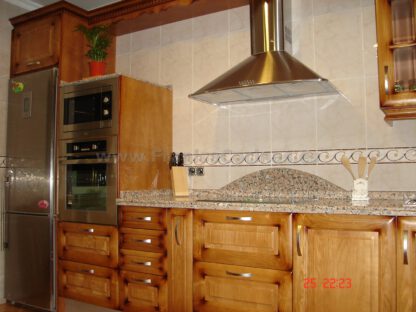 Muebles de cocina de madera fresno - Imagen 14