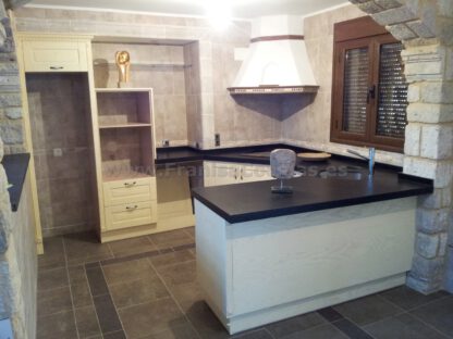 Muebles de cocina madera rústica