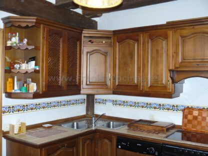 Muebles de cocina rústica madera pino - Imagen 5