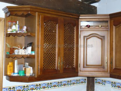 Muebles de cocina rústica madera pino - Imagen 9