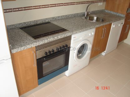 Muebles de cocina polilaminada maple oscuro - Imagen 13
