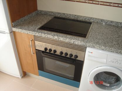 Muebles de cocina polilaminada maple oscuro - Imagen 4