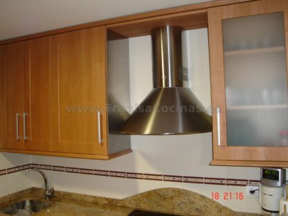Muebles de cocina polilaminado cerezo - Imagen 6
