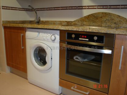 Muebles de cocina polilaminado cerezo - Imagen 8