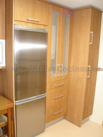 Muebles de cocina polilaminado cerezo - Imagen 11