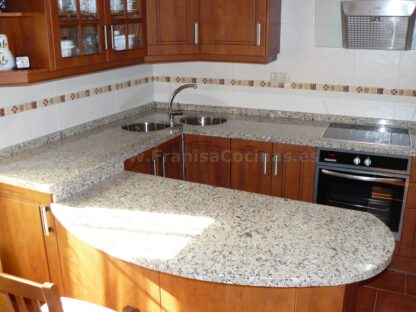 Muebles de cocina polilaminado rústico - Imagen 5