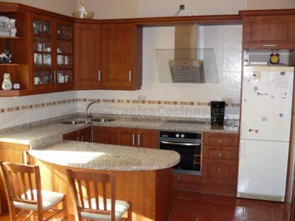Muebles de cocina polilaminado rústico