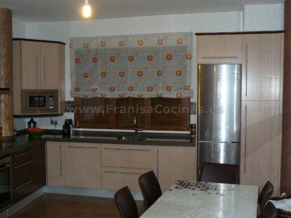 Muebles de cocina tablero marino wengue y roble pr - Imagen 11