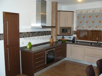 Muebles de cocina tablero marino wengue y roble pr - Imagen 3