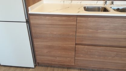 Muebles de cocina tirador uñero gola madera - Imagen 32