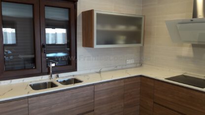 Muebles de cocina tirador uñero gola madera - Imagen 6