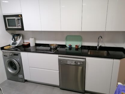 Muebles de cocina blanco alto brillo - Imagen 3