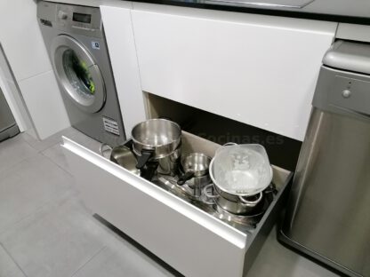 Muebles de cocina blanco alto brillo - Imagen 14