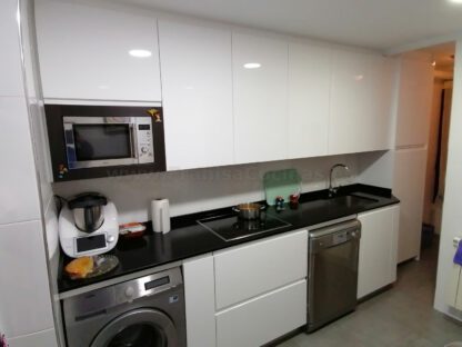 Muebles de cocina blanco alto brillo - Imagen 6