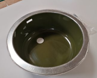 Fregadero 1 cubeta Teka Modelo: ERC Color Verde Dunkel