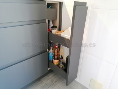 Cocinas Modernas a Medida: Gris Antracita Mate Antihuellas y Acabados Premium - Imagen 96