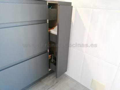 Cocinas Modernas a Medida: Gris Antracita Mate Antihuellas y Acabados Premium - Imagen 97