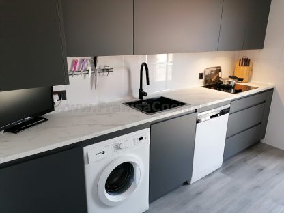 Cocinas Modernas a Medida: Gris Antracita Mate Antihuellas y Acabados Premium - Imagen 15