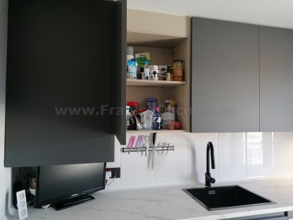 Cocinas Modernas a Medida: Gris Antracita Mate Antihuellas y Acabados Premium - Imagen 19