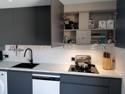 Cocinas Modernas a Medida: Gris Antracita Mate Antihuellas y Acabados Premium - Imagen 26