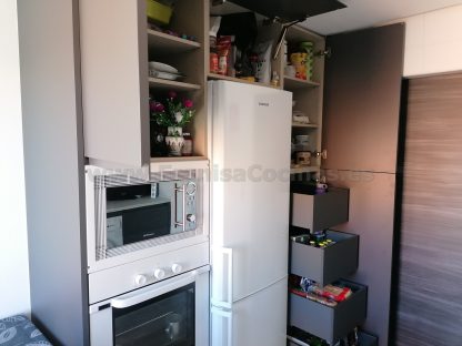 Cocinas Modernas a Medida: Gris Antracita Mate Antihuellas y Acabados Premium - Imagen 54