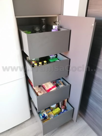 Cocinas Modernas a Medida: Gris Antracita Mate Antihuellas y Acabados Premium - Imagen 64