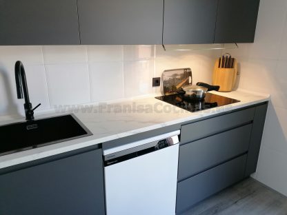 Cocinas Modernas a Medida: Gris Antracita Mate Antihuellas y Acabados Premium - Imagen 68