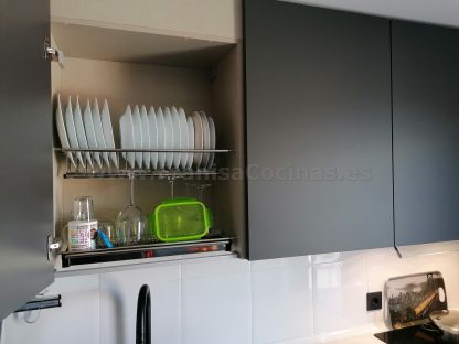 Cocinas Modernas a Medida: Gris Antracita Mate Antihuellas y Acabados Premium - Imagen 71