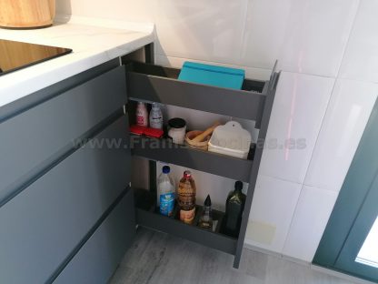 Cocinas Modernas a Medida: Gris Antracita Mate Antihuellas y Acabados Premium - Imagen 86