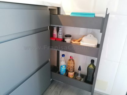 Cocinas Modernas a Medida: Gris Antracita Mate Antihuellas y Acabados Premium - Imagen 87