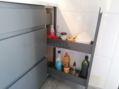 Cocinas Modernas a Medida: Gris Antracita Mate Antihuellas y Acabados Premium - Imagen 91