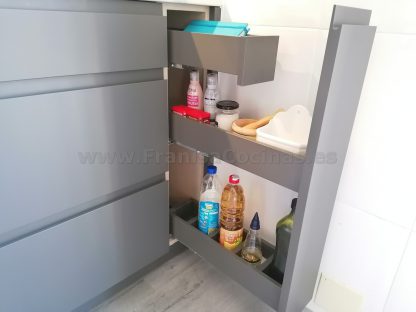 Cocinas Modernas a Medida: Gris Antracita Mate Antihuellas y Acabados Premium - Imagen 93