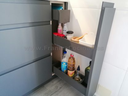 Cocinas Modernas a Medida: Gris Antracita Mate Antihuellas y Acabados Premium - Imagen 94
