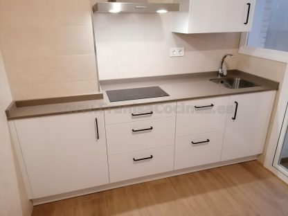 Cocina a medida blanco brillo 3091 AR+ - Imagen 3