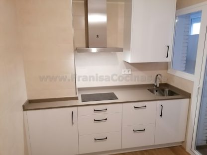 Cocina a medida blanco brillo 3091 AR+ - Imagen 27