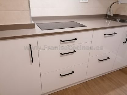 Cocina a medida blanco brillo 3091 AR+ - Imagen 6