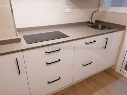 Cocina a medida blanco brillo 3091 AR+ - Imagen 8