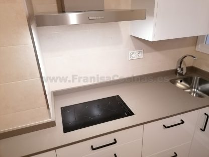 Cocina a medida blanco brillo 3091 AR+ - Imagen 10