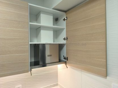 Cocina a Medida Blanca Mate y Roble: Diseño Moderno, Calidad Superior y Funcionalidad Premium - Imagen 49