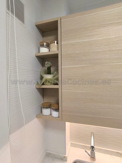 Cocina a Medida Blanca Mate y Roble: Diseño Moderno, Calidad Superior y Funcionalidad Premium - Imagen 95