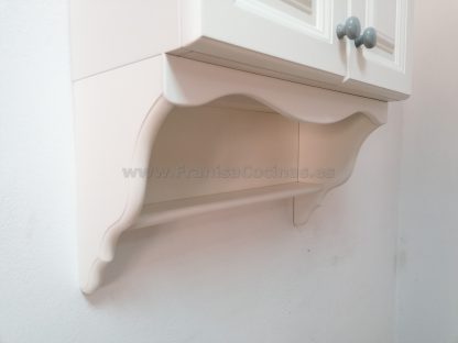 Oferta Especial en FRANISA Cocinas Valladolid: Encantador Armario Provenzal Lacado Blanco - Imagen 11