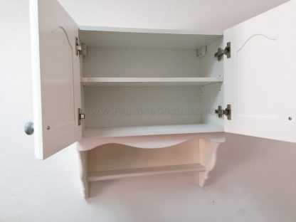 Oferta Especial en FRANISA Cocinas Valladolid: Encantador Armario Provenzal Lacado Blanco - Imagen 4