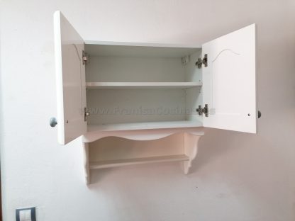Oferta Especial en FRANISA Cocinas Valladolid: Encantador Armario Provenzal Lacado Blanco - Imagen 5