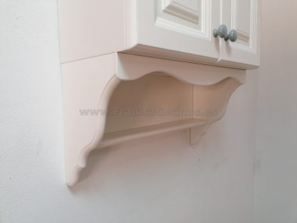 Oferta Especial en FRANISA Cocinas Valladolid: Encantador Armario Provenzal Lacado Blanco - Imagen 8
